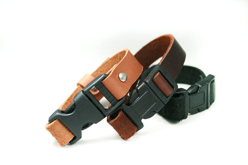 Leather Breakaway Collar Breakaway Cat Collar Leather Dog Etsy