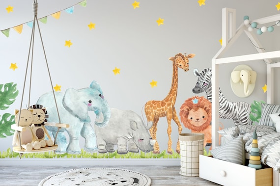 safari animal wall decor