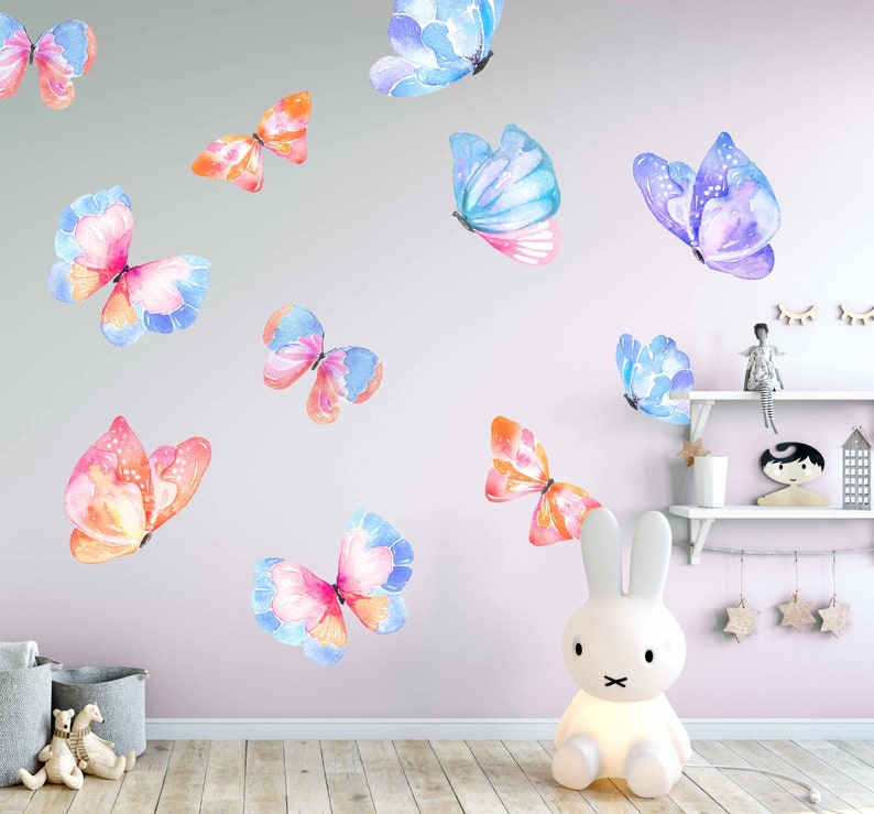 Butterfly Wall Decal Butterfly Decals Butterfly Stickers Etsy