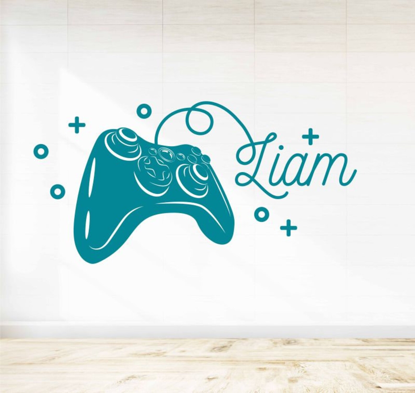 Gamer wall decal Gamer wall decal Controller video game wall Etsy