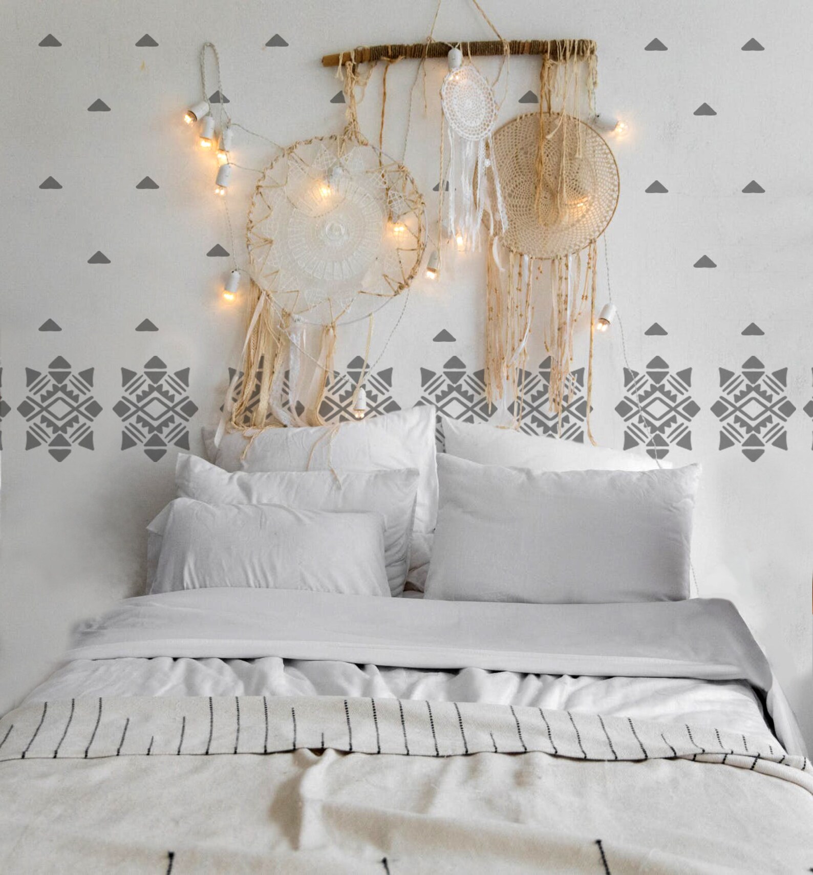 Boho Wall Decals Tribal Wall Stickers Boho Decor BG1 Etsy