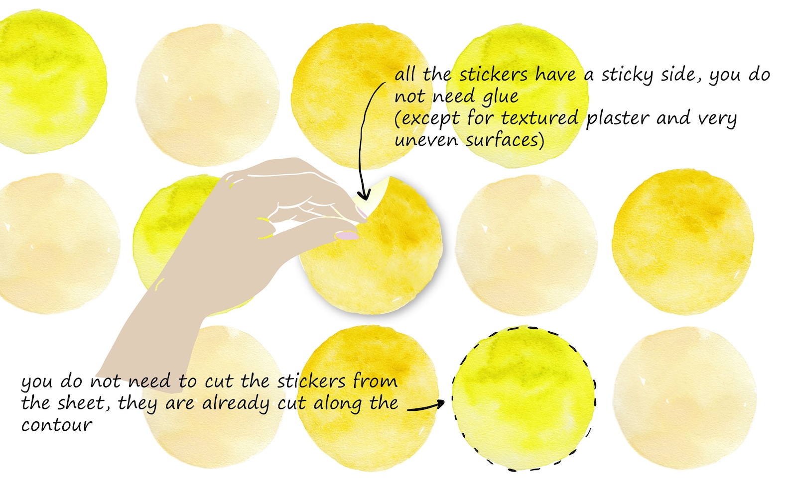 Flower Wall Decals Flowers Decor Cute Flowers Decals Bee Etsy