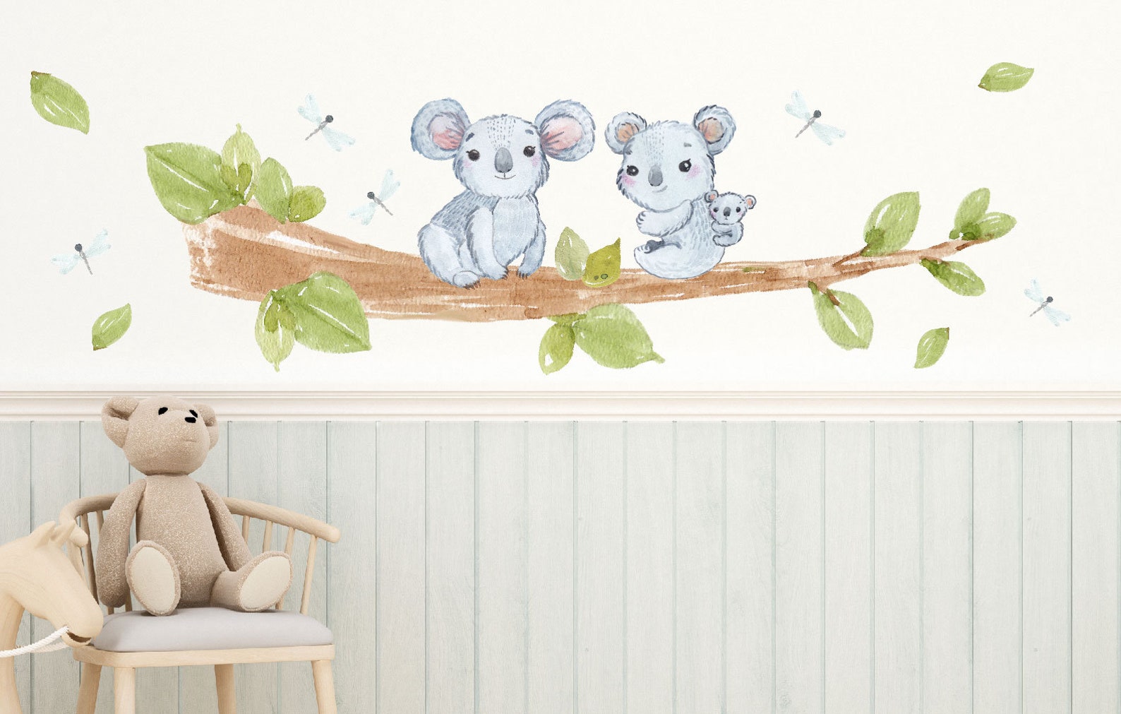 KOALA Decals Koalas FAMILY Nursery wall decal tree decal Etsy