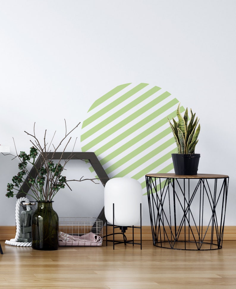 Wall Decal Circle Wall Decal Large Solid Circle Wall Etsy