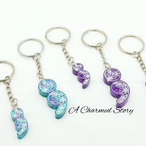 Semicolon Keychain | My Story Isn't Over | You Matter | Inspirational Keychain | Encouragement | Mental Health Matters | Resin Keychain