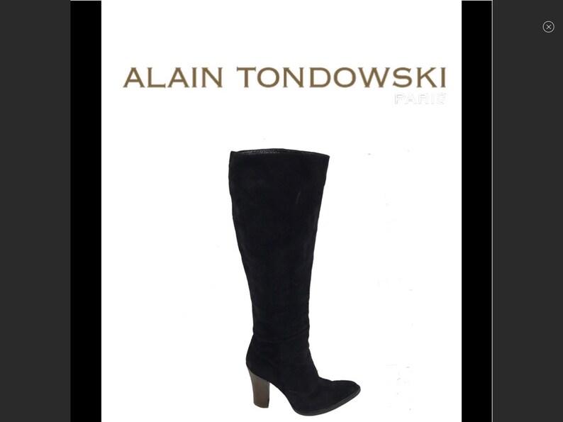 designer suede boots
