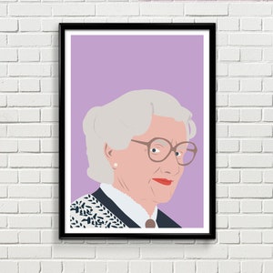 Mrs Doubtfire poster - Mrs Doubtfire print - 90s print - Print at home - A3, A4, A5 size