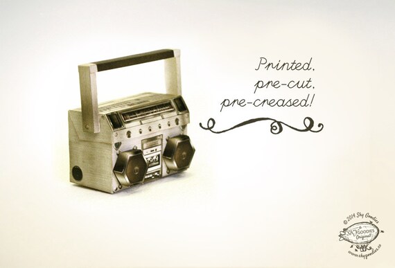 Printed Papercraft DIY Paper Toy 