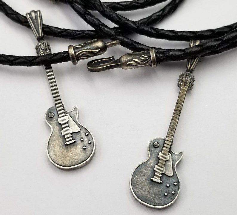 Guitar Necklace Guitar Jewelry / Gibson Les Paul / Music Etsy