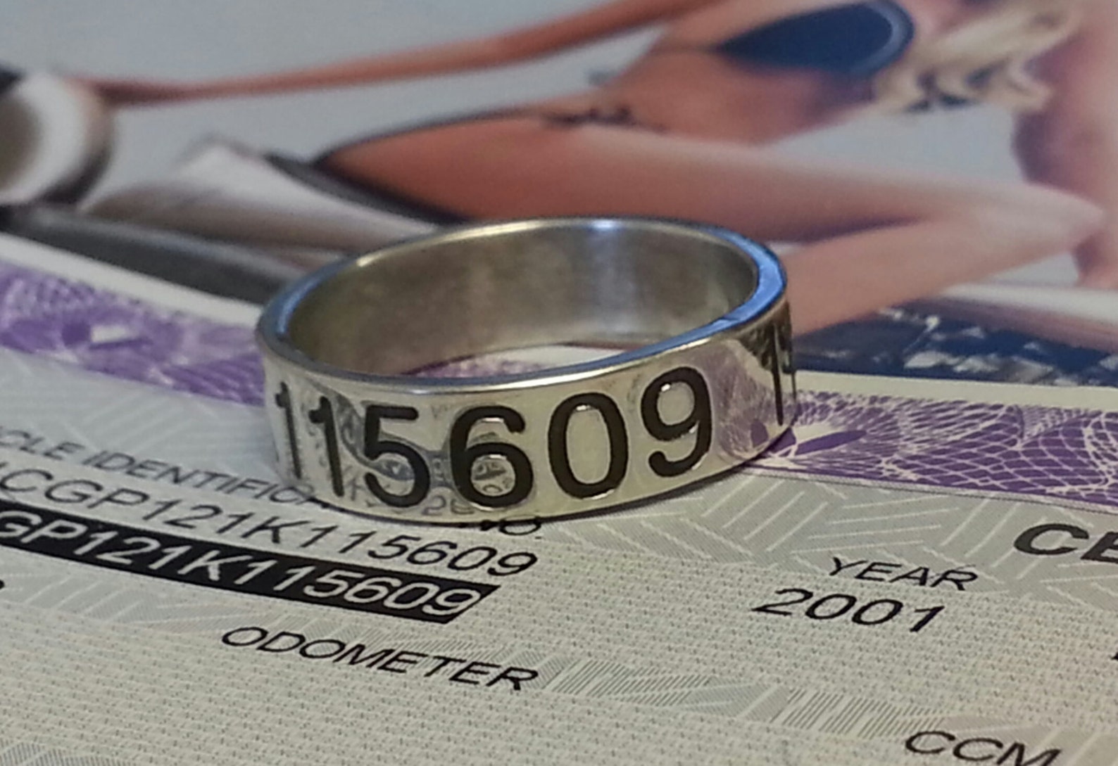 VIN Ring - Custom Biker Rings - Biker Jewelry - Harley Davidson ...