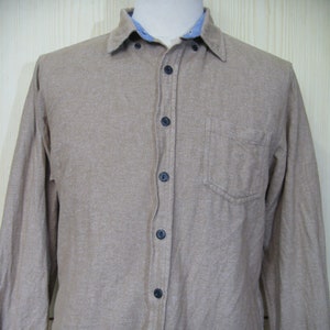 Vintage Flannel Japan Casual Pocket Checked Thick Cotton - Etsy