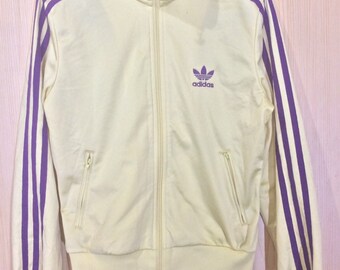 purple adidas jacket womens