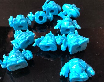 Vintage 80s Japan SD Gundam Samurai M.U.S.C.L.E Kinkeshi Rubber