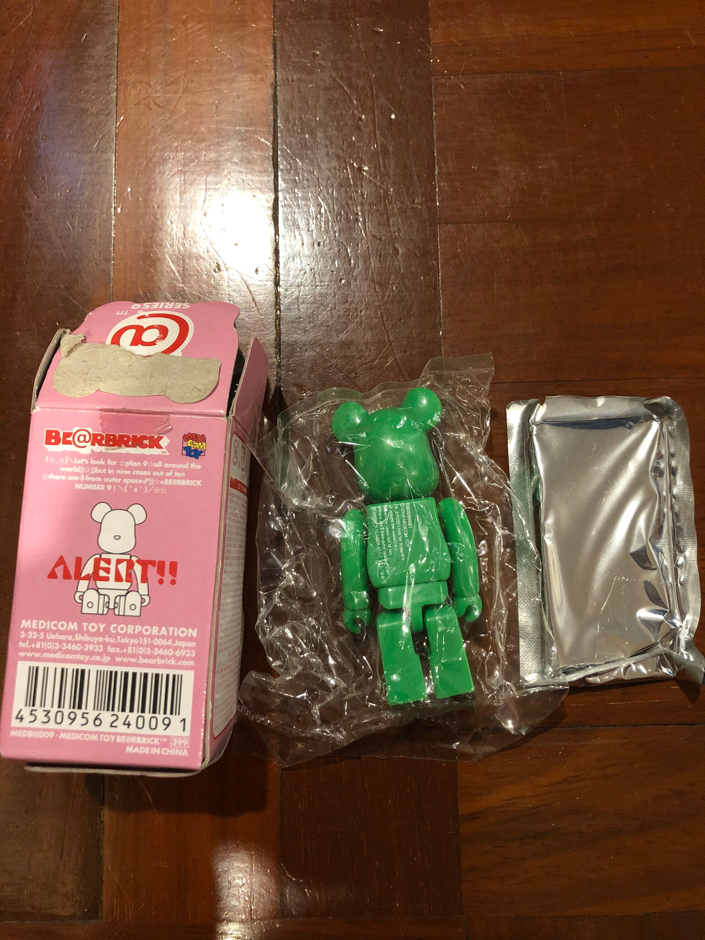 Be@rbrick B@sic Letter I Series 9 Size 100 Percent Bearbrick