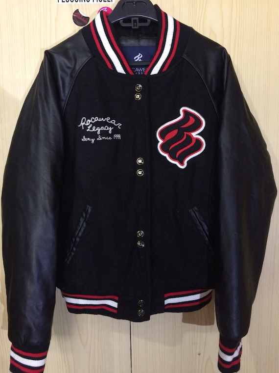 Is Time Money Bomber Hip Hop Star Rocawear Men/'s Designer Track Jacket White