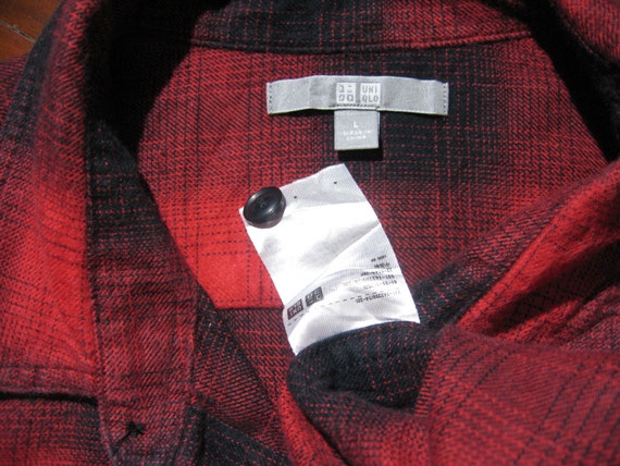Vintage Uniqlo Casual Checked Thick Cotton Lumber Jack Vintage Uniqlo Casual Checked Thick Cotton Lumber Jack