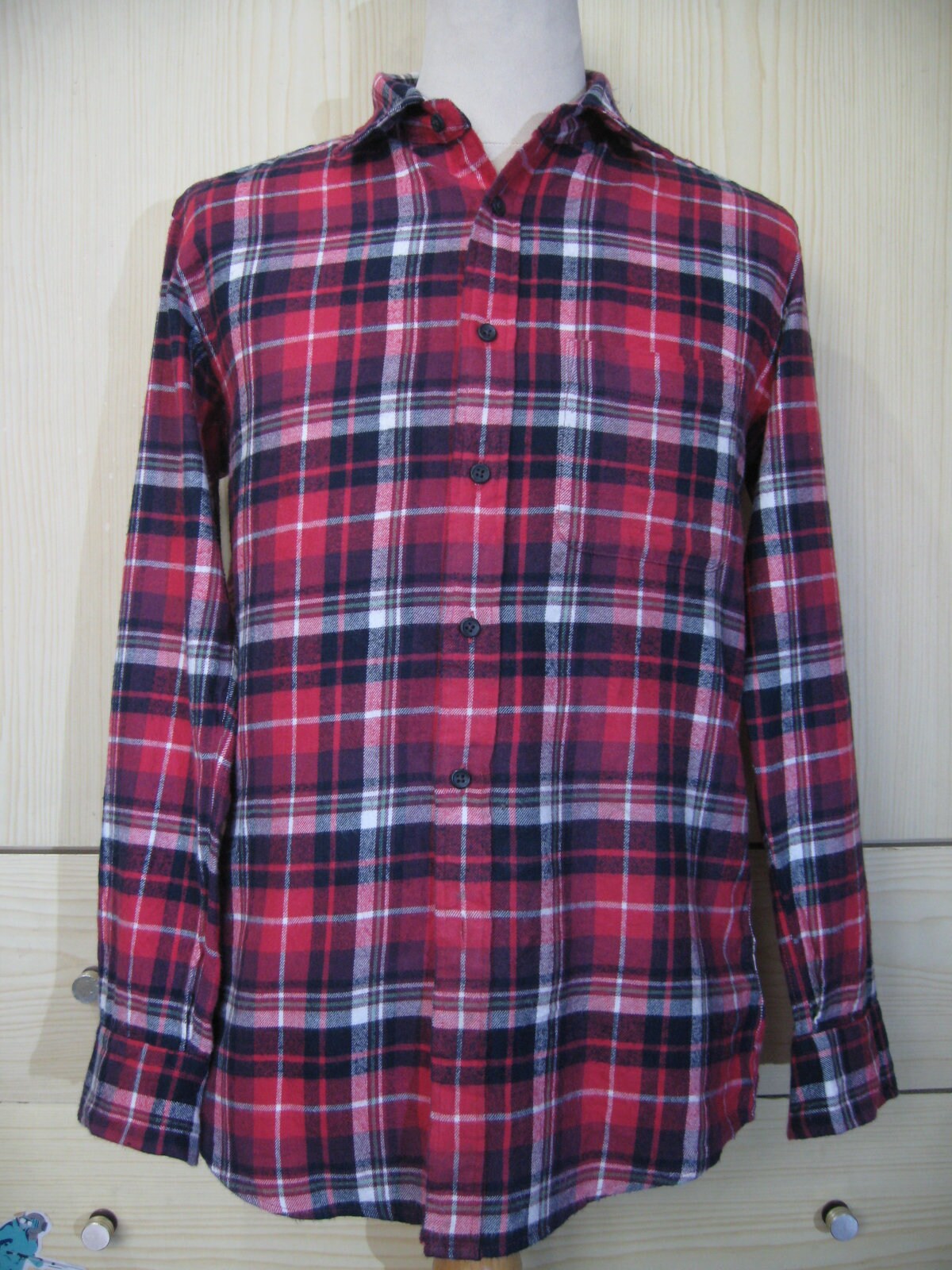 ジャケット・アウター 80s old UNIQLO check wool jacket Rare 80S Old Uniqlo Ombre Shadow Check Wool Coat L | eBay