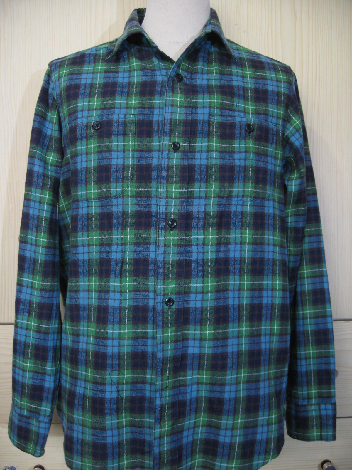 Vintage Japan Casual Checked Thin Cotton Lumber Jack Western - Etsy