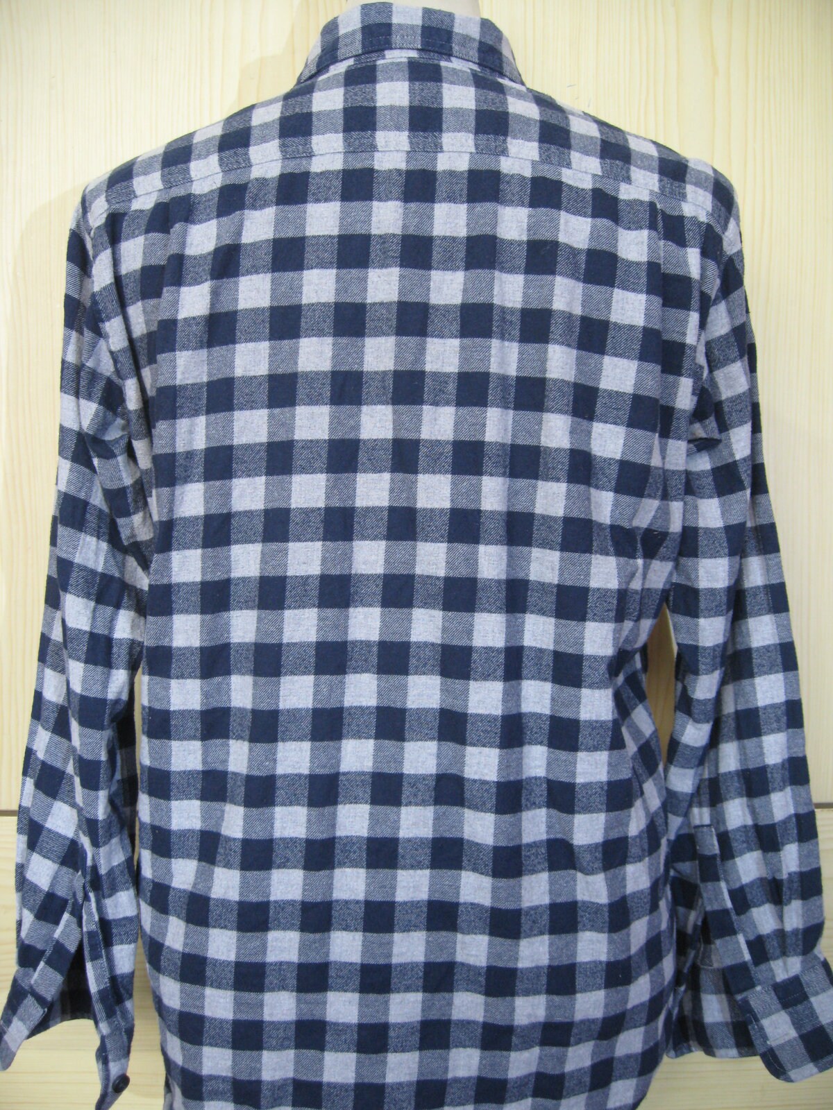 魚くん 様@KC x 2 Vintage Uniqlo Flannel Japan Casual Pocket Checked Thick