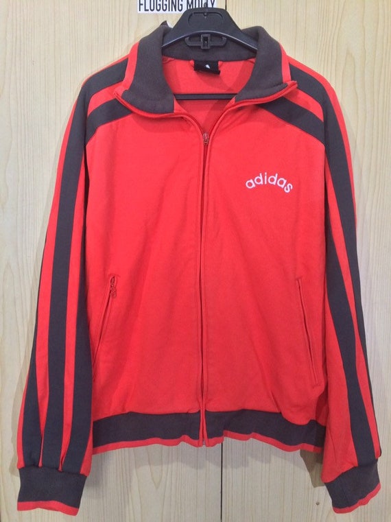 retro adidas tracksuit top