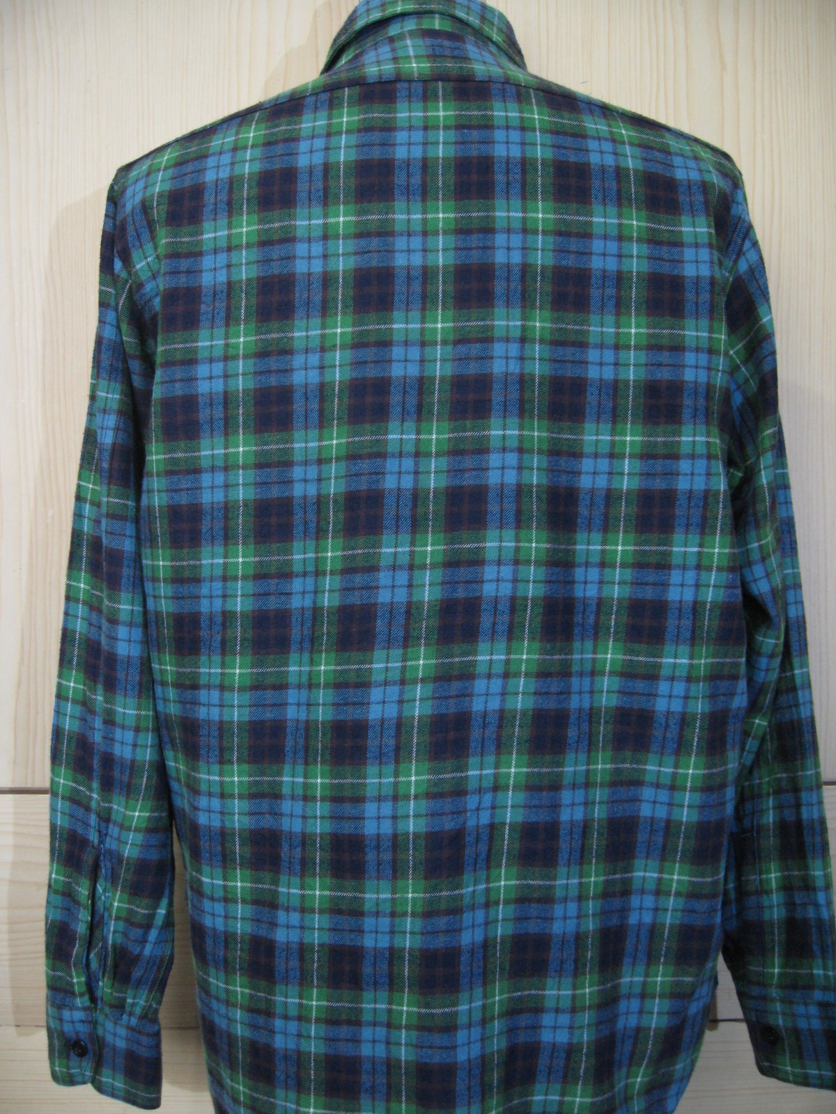 Vintage Japan Casual Checked Thin Cotton Lumber Jack Western - Etsy