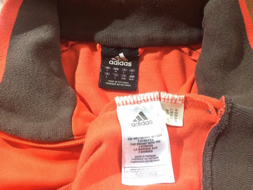 L Vintage Adidas Y3 Trefoil Retro Track Suit Tracksuit Top Etsy