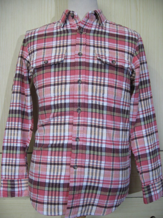Vintage Uniqlo Checked Thick Cotton Lumber Jack W… - image 1