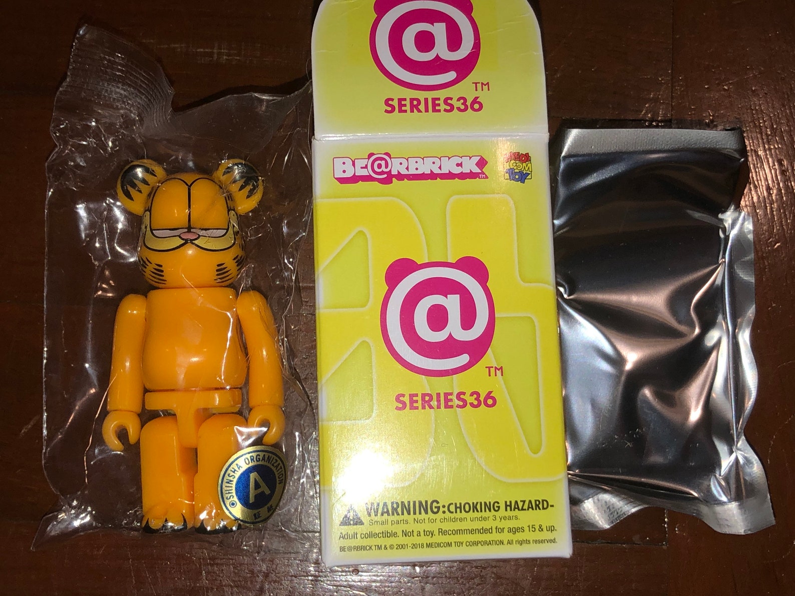 Berbrick Garfield Cute anime series 36 size 100 Bearbrick | Etsy