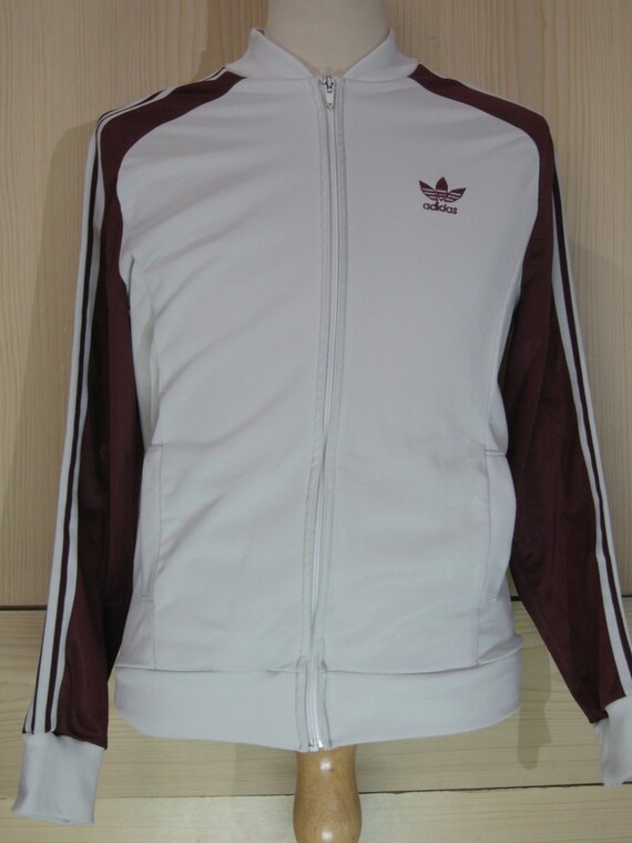 Vintage Adidas Ventex Atp France Oldschool 1980s Tracksuit Top