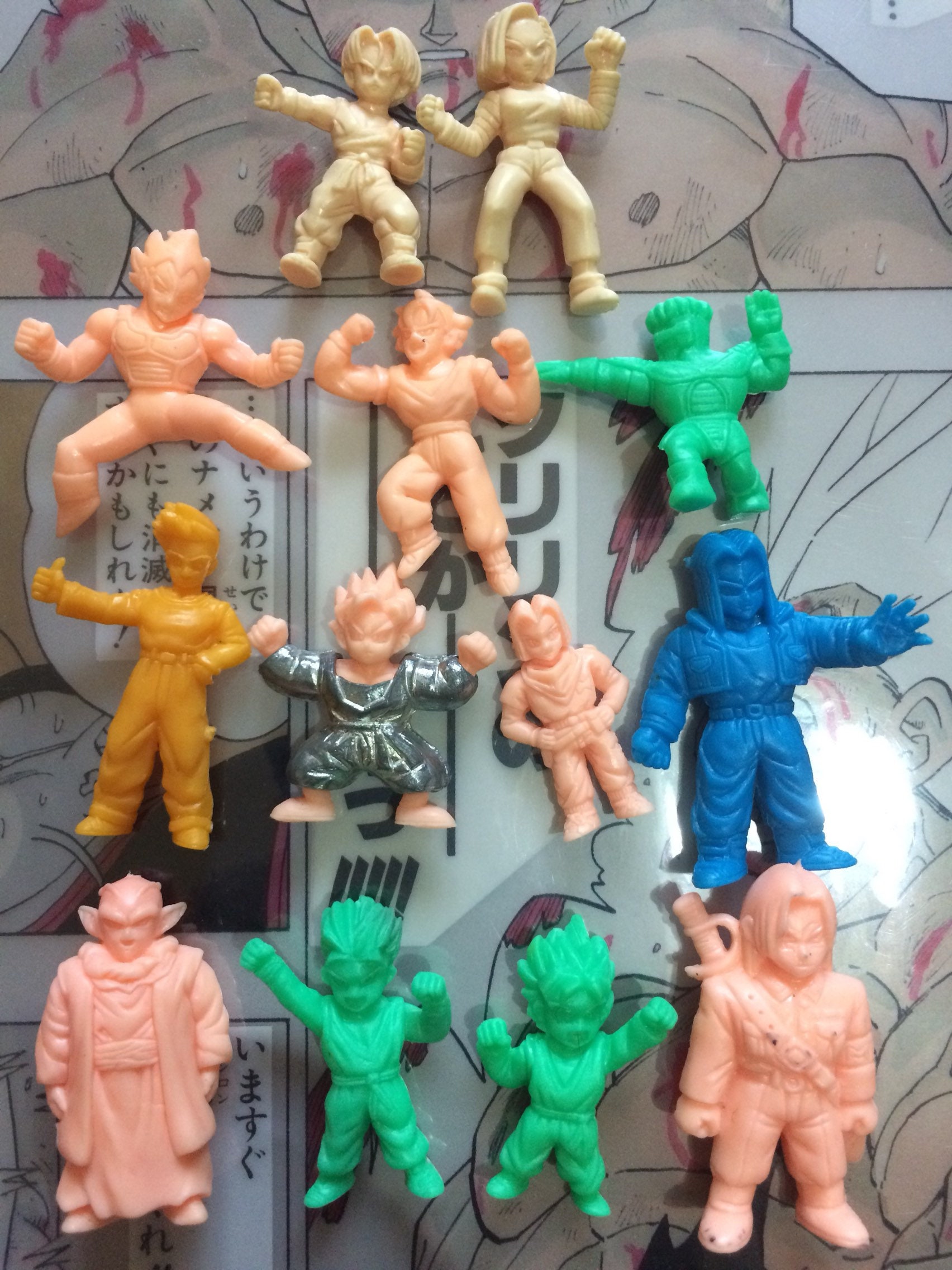 Vintage 90s Retro Toys Dragon Ball Z M.U.S.C.L.E Kinkeshi Vintage 90s Retro Toys Dragon Ball Z M.U.S.C.L.E Kinkeshi