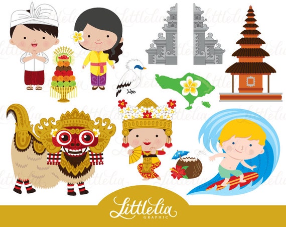 Bali Clipart Paradise Island Clipart Bali Clipart Paradise Island Clipart