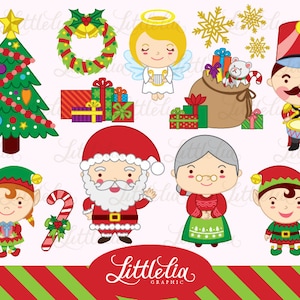 Christmas - Santa family - 14025