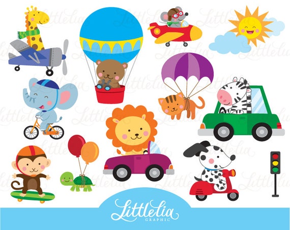 Animal Transport Clipart Transportation Clipart 15082 - Etsy Canada Animal Transport Clipart Transportation Clipart 15082 - Etsy Canada