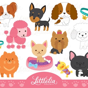 Cute toy dog clipart dog clipart 16017 image 1