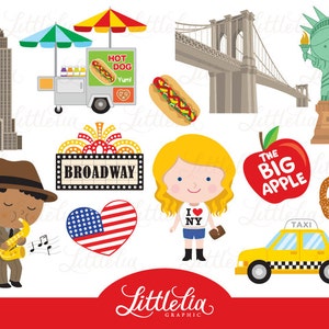 New york clipart - I love NY clipart - 16030