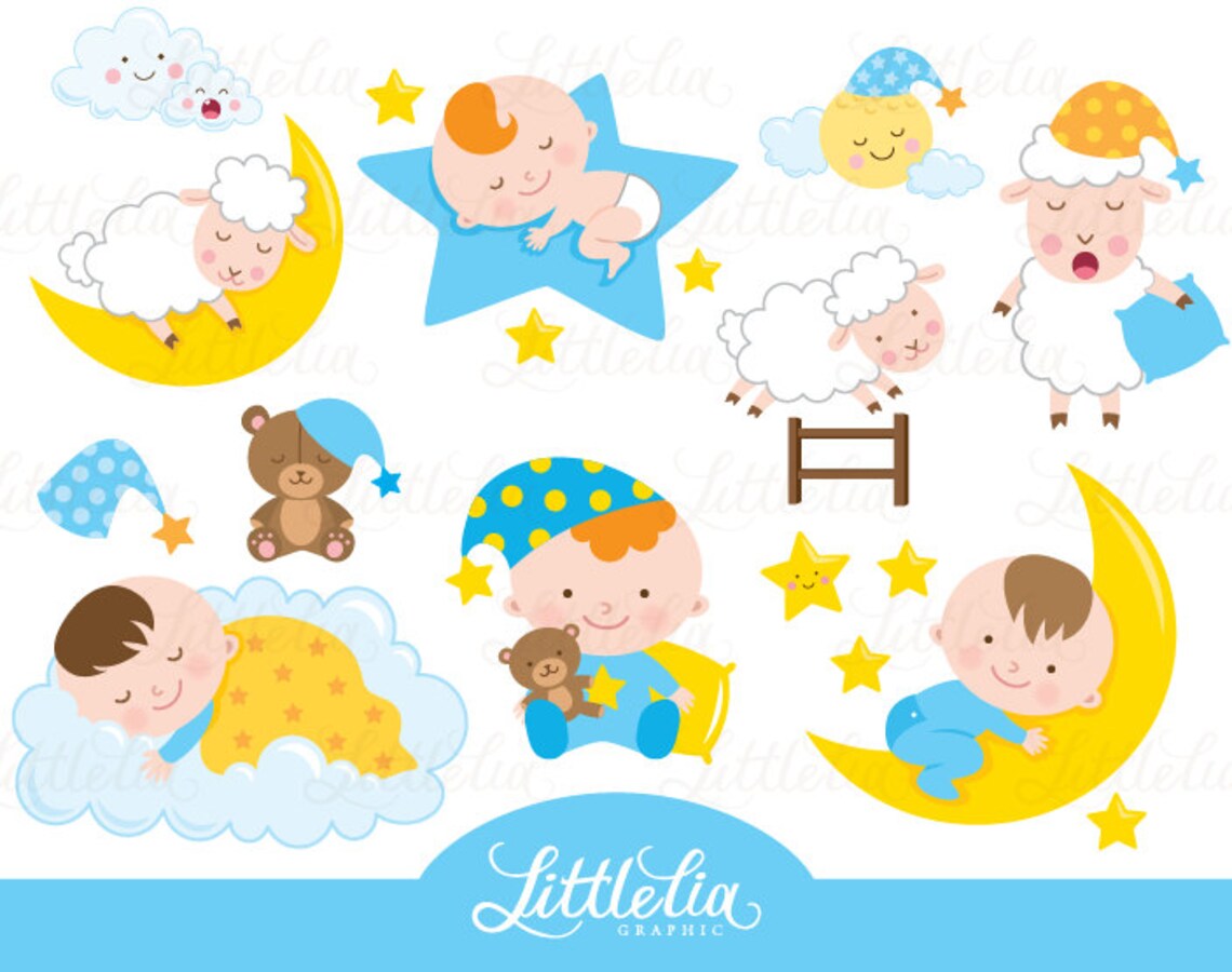 sleepy-baby-boy-baby-clipart-sleep-clipart-15090-etsy