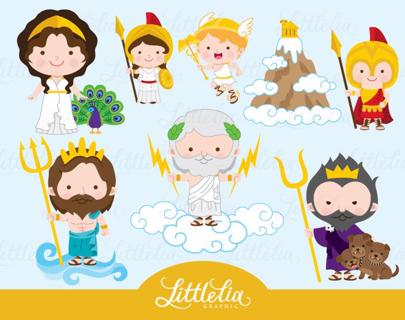 Greek gods clipart mythology clipart 17039 image 1