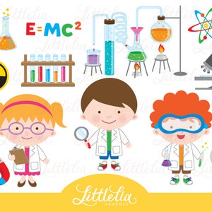 Science clipart - scientist clipart - 15044