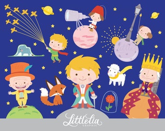 Little prince - fantasy clipart - 17053