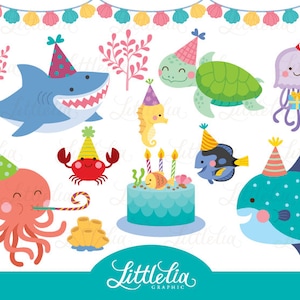 Sea animal party - underwater party - 17035