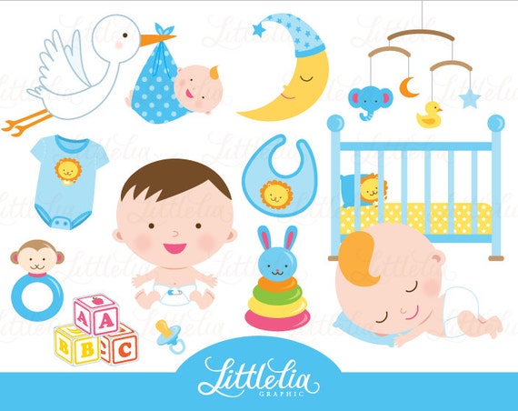 Bebe Garcon Clipart Clipart Bebe Etsy