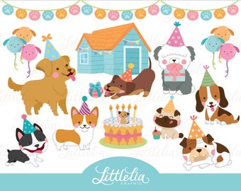 Hundfest - fest clipart - hund clipart - 17034