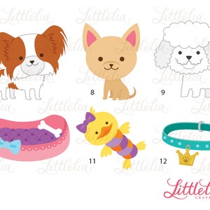 Cute toy dog clipart dog clipart 16017 image 3