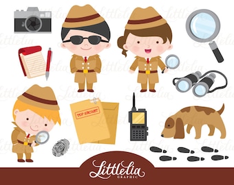 Detective clipart - 15103