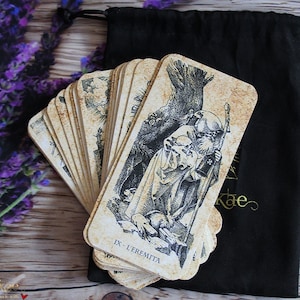 Handmade Durer tarot cards, 22 cards, Major Arcana