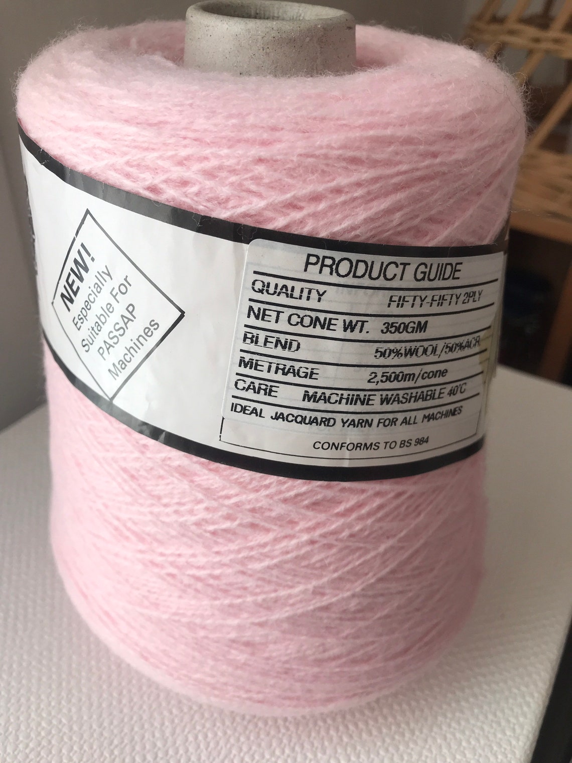 Yarn Bargains Lovely Yeoman 50/50 Wool/acrylic 2ply Yarns for Machine
