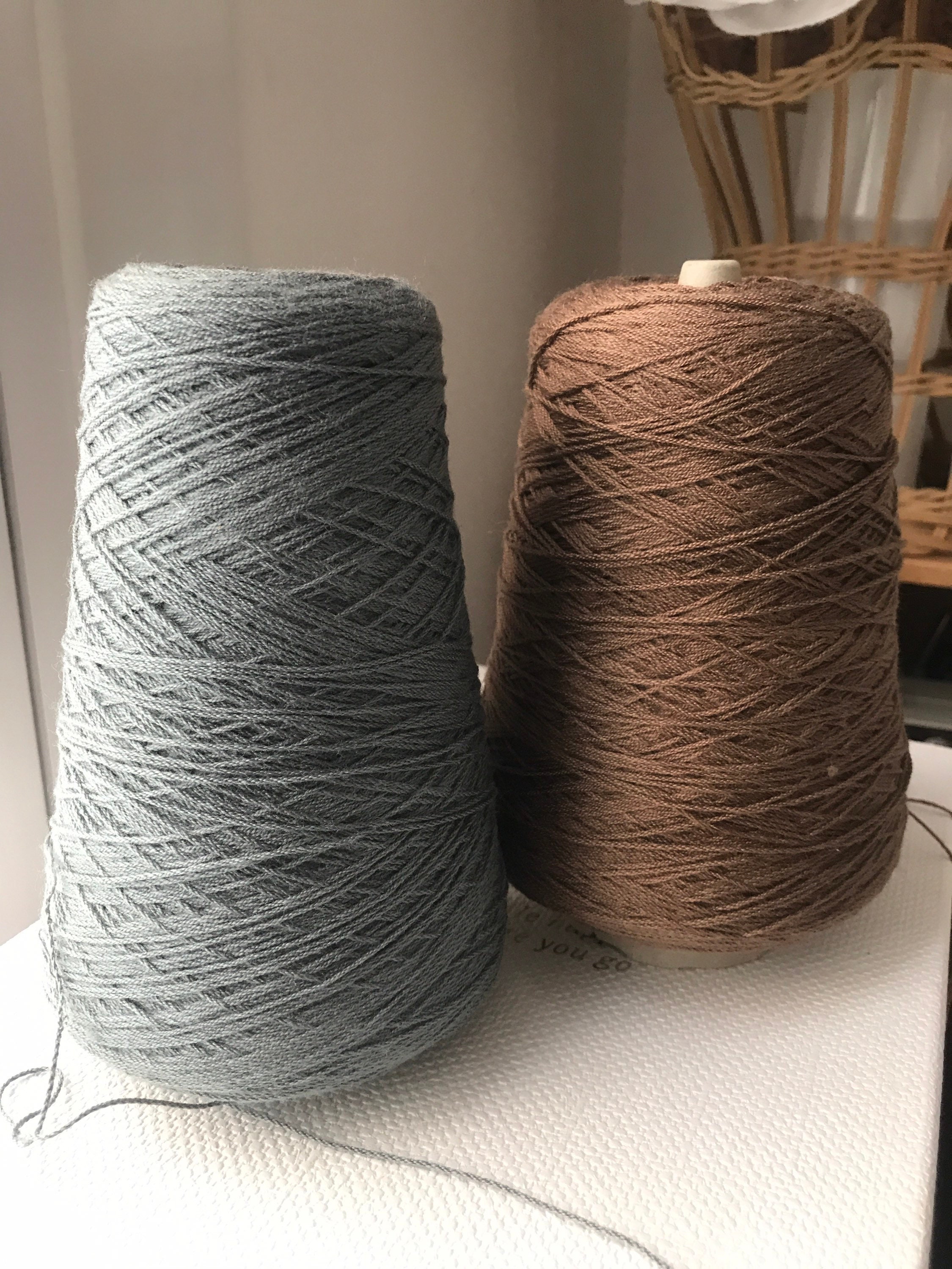 Lovely silky Cascade Yarn for Machine Knitting. Hand Etsy