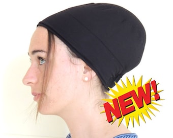 Volumizer & No Slip! NEW-All In One Hat-Great under Tichel, Head Scarves, Wigs,chemo, Head Coverings Volumizing Hijab Headpiece Bun