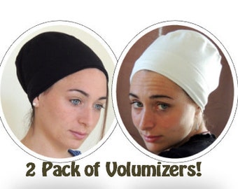 Two Volumizers & Anti Slip Headband Perfect for your Tichel, Headscarf, Headcovering, Snood, All In One Hat