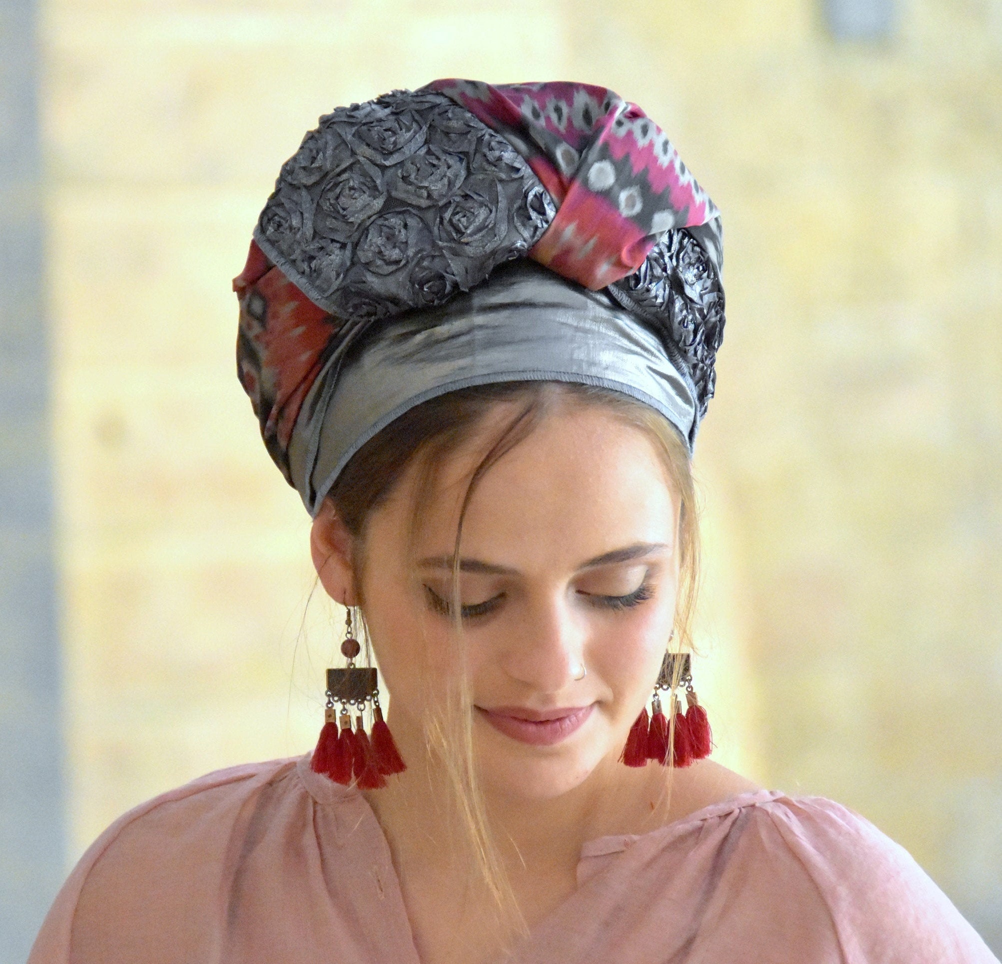 Yeela Splendor Headscarf TICHEL, Hair Snood, Head Scarf, Head